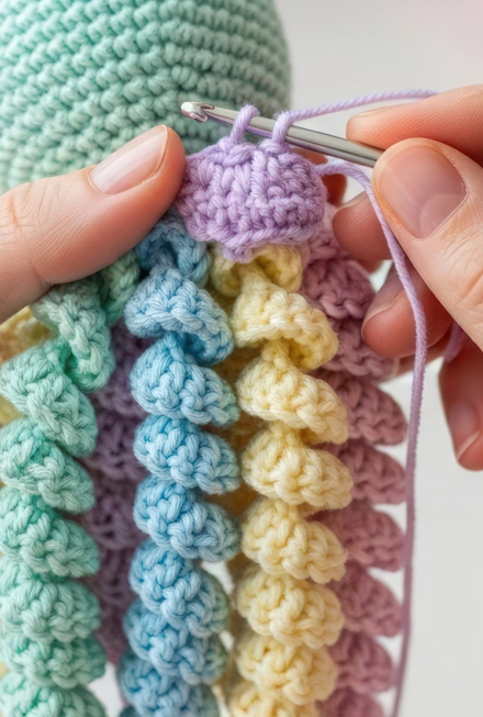 Crochet en spirale
